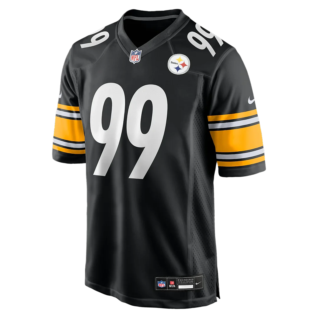 Zennovawear Derrick Harmon Pittsburgh Steelers Game Player Jersey - Black