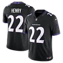Zennovawear Derrick Henry Baltimore Ravens Alternate Alternate Vapor FUSE. Stitched Limited Jersey - Black