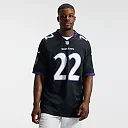 Zennovawear Derrick Henry Baltimore Ravens Alternate Game Jersey - Black