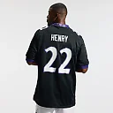 Zennovawear Derrick Henry Baltimore Ravens Alternate Game Jersey - Black