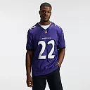 Zennovawear Derrick Henry Baltimore Ravens Team Vapor FUSE. Stitched Limited Jersey - Purple