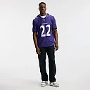 Zennovawear Derrick Henry Baltimore Ravens Team Vapor FUSE. Stitched Limited Jersey - Purple