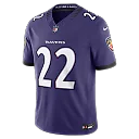Zennovawear Derrick Henry Baltimore Ravens Team Vapor FUSE. Stitched Limited Jersey - Purple