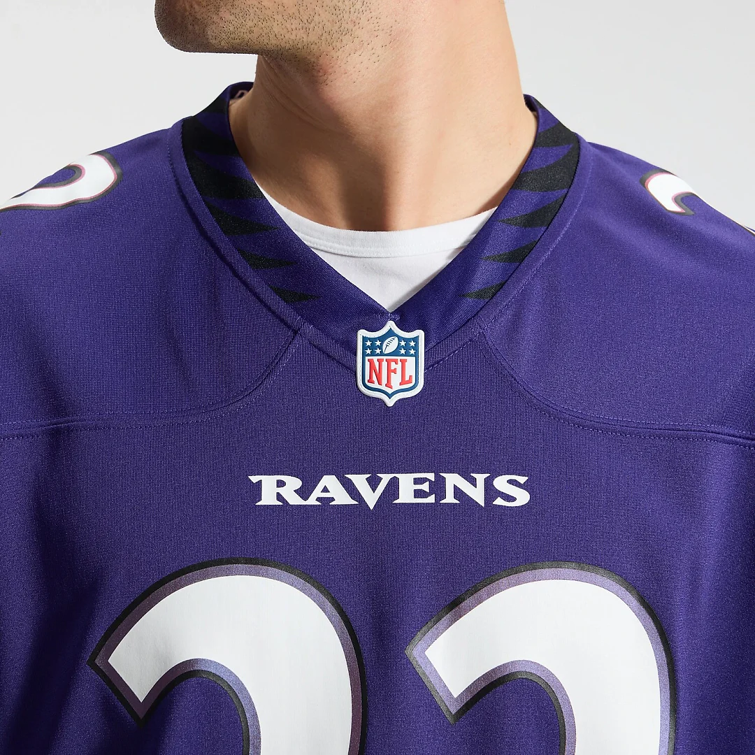 Zennovawear Derrick Henry Baltimore Ravens Team Game Jersey - Purple