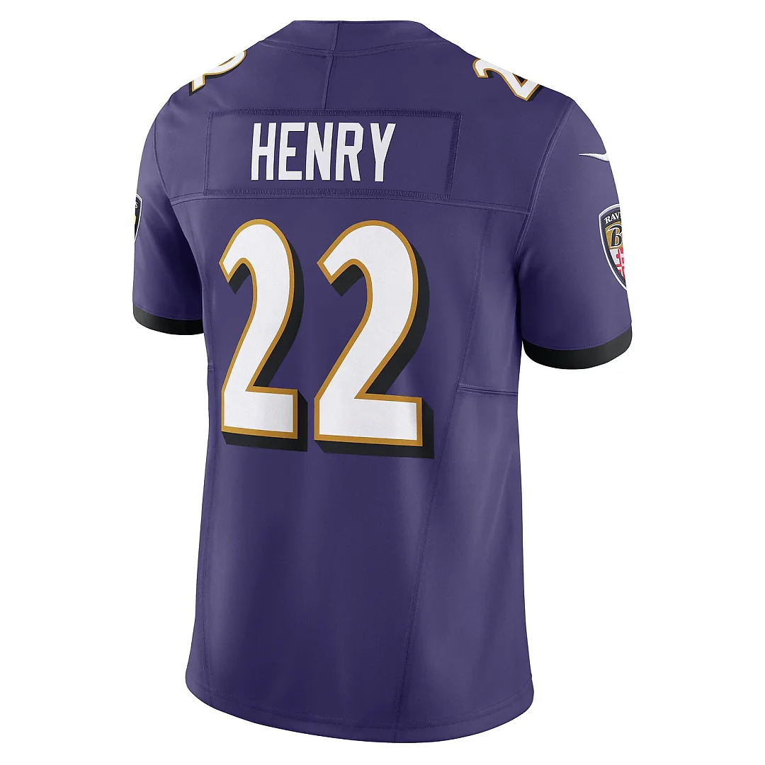 Zennovawear Derrick Henry Baltimore Ravens Vapor FUSE. Limited Jersey - Purple