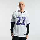 Zennovawear Derrick Henry Baltimore Ravens Game Jersey - White