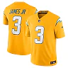 Zennovawear Derwin James Jr. Los Angeles Chargers Alternate Charger Power Vapor FUSE. Limited Jersey - Gold