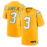 Zennovawear Derwin James Jr. Los Angeles Chargers Alternate Charger Power Game Player Jersey - Gold