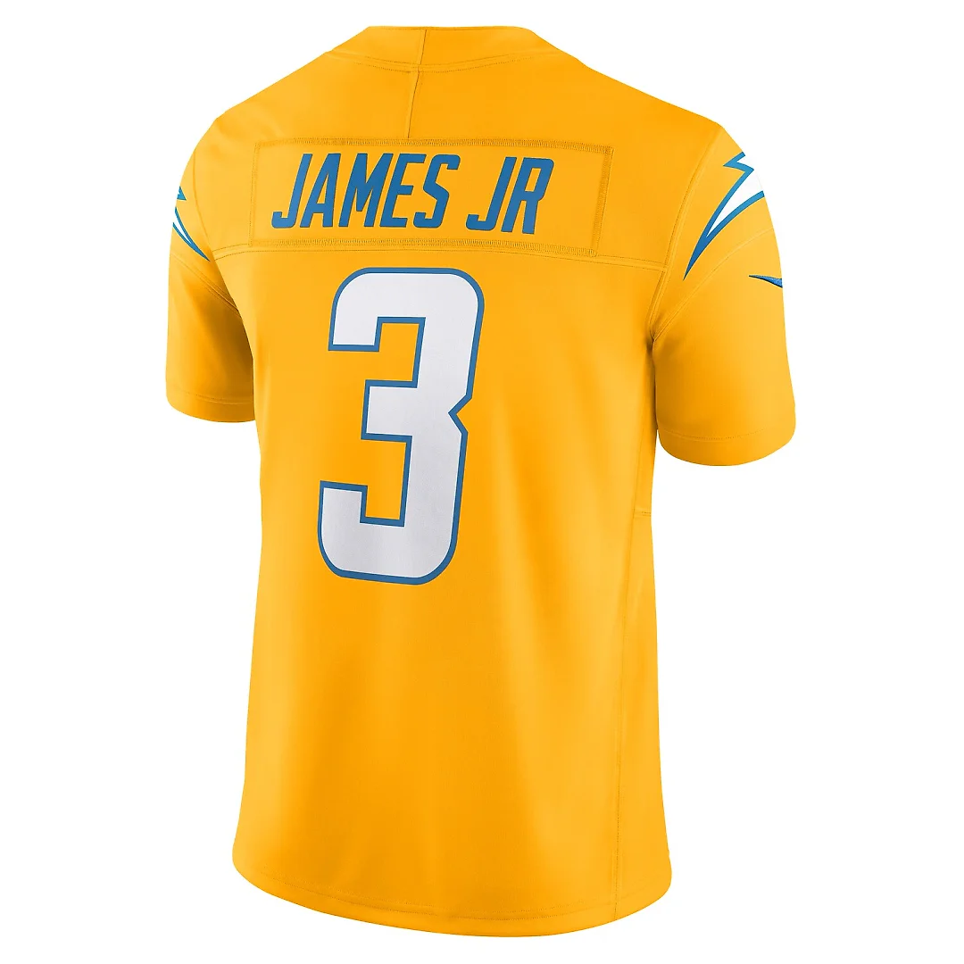 Zennovawear Derwin James Jr. Los Angeles Chargers Alternate Charger Power Vapor FUSE. Limited Jersey - Gold