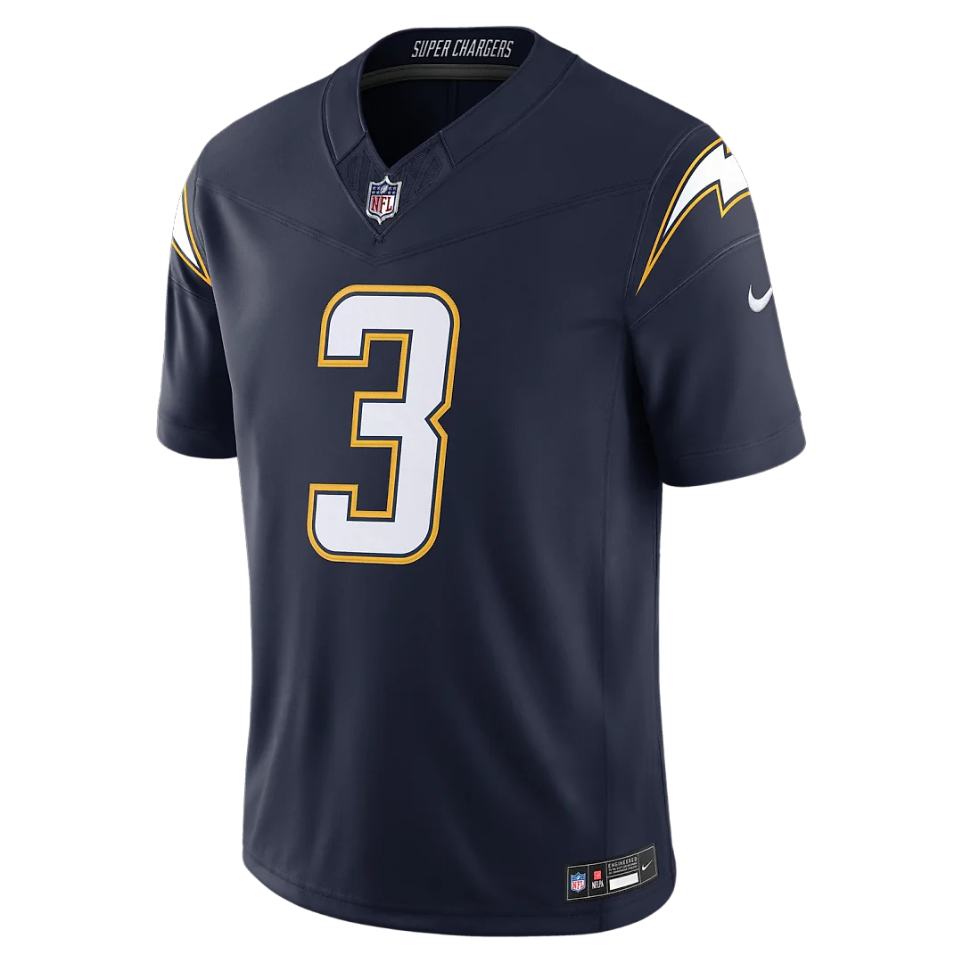 Zennovawear Derwin James Jr. Los Angeles Chargers Alternate Super Chargers Vapor FUSE. Stitched Limited Jersey - Navy