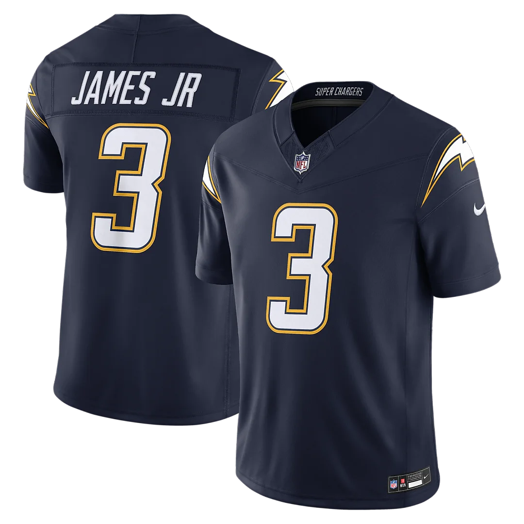 Zennovawear Derwin James Jr. Los Angeles Chargers Alternate Super Chargers Vapor FUSE. Stitched Limited Jersey - Navy