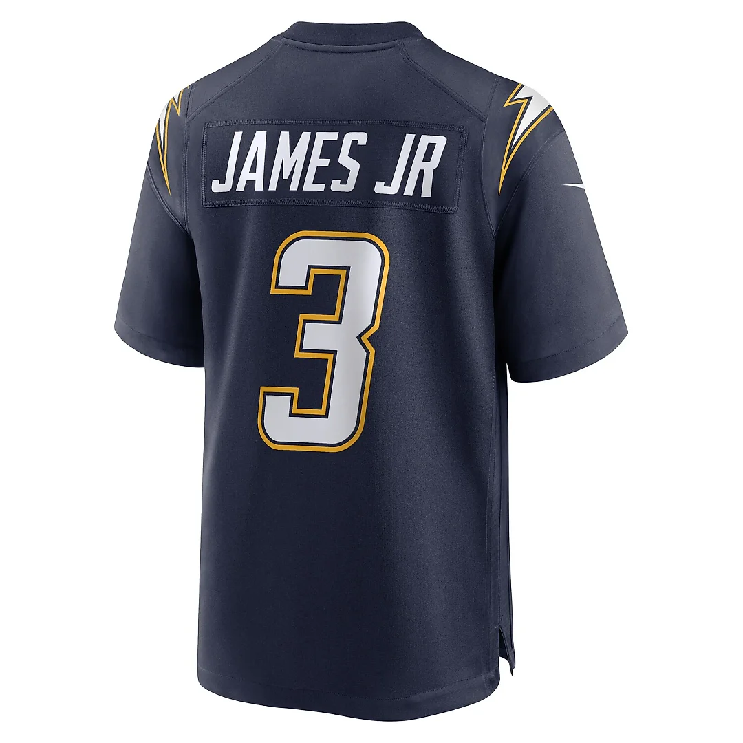 Zennovawear Derwin James Jr. Los Angeles Chargers Alternate Super Chargers Game Jersey - Navy