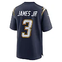 Zennovawear Derwin James Jr. Los Angeles Chargers Alternate Super Chargers Game Jersey - Navy