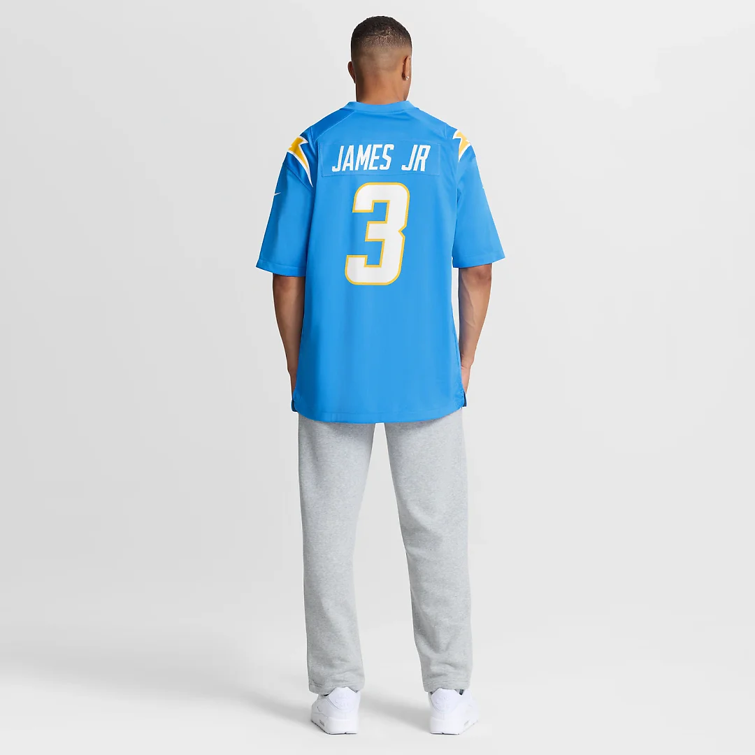 Zennovawear Derwin James Jr. Los Angeles Chargers Game Jersey - Powder Blue