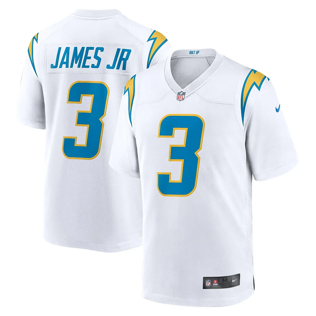 Zennovawear Derwin James Jr. Los Angeles Chargers Game Jersey - White