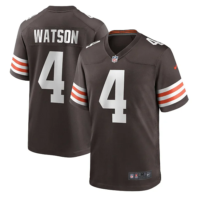 Zennovawear Deshaun Watson Cleveland Browns Game Jersey - Brown