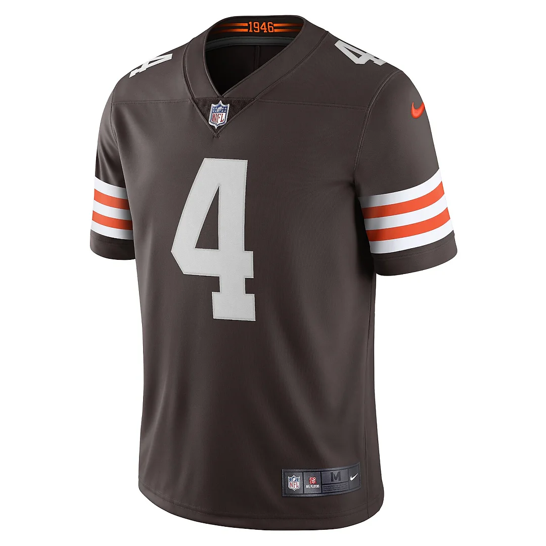 Zennovawear Deshaun Watson Cleveland Browns Men's Vapor Limited Jersey - Brown