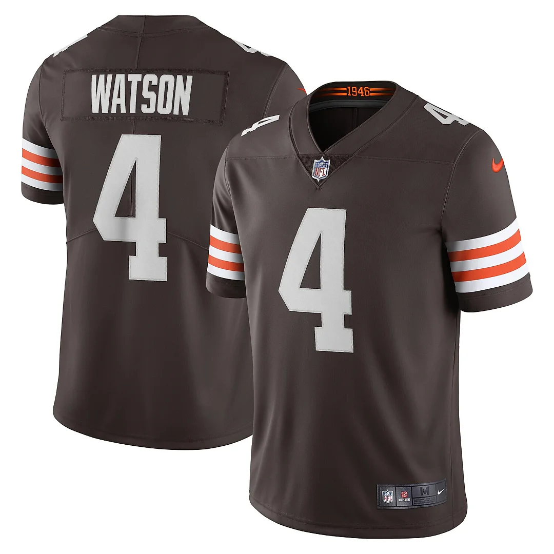 Zennovawear Deshaun Watson Cleveland Browns Men's Vapor Limited Jersey - Brown