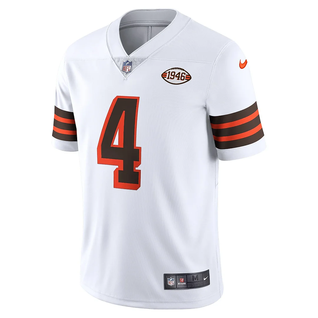 Zennovawear Deshaun Watson Cleveland Browns 2021 Alternate Vapor Limited Jersey - White