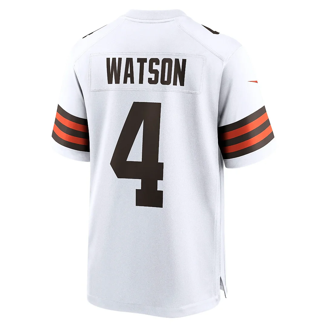 Zennovawear Deshaun Watson Cleveland Browns Game Jersey - White
