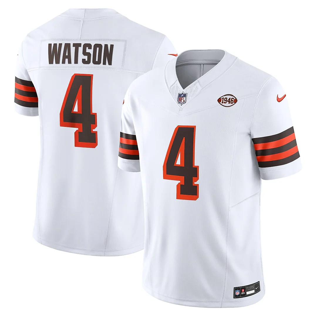 Zennovawear Deshaun Watson Cleveland Browns Vapor FUSE. Limited Jersey - White