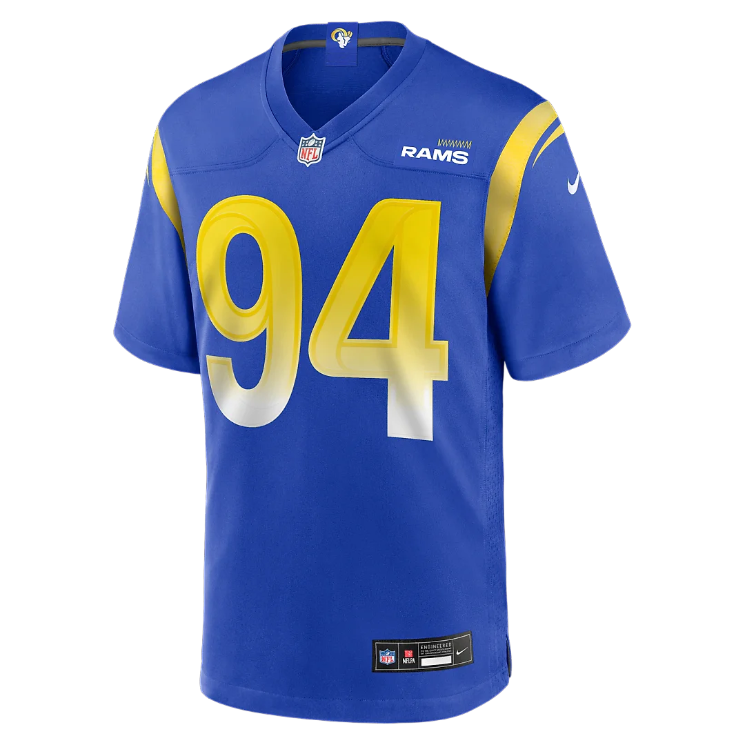 Zennovawear Desjuan Johnson Los Angeles Rams Home Game Jersey - Royal