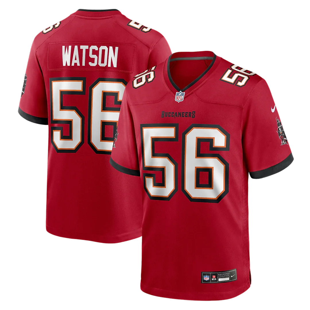 Zennovawear Desmond Watson Tampa Bay Buccaneers Team Game Jersey - Red