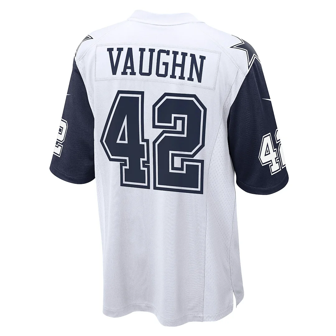 Zennovawear Deuce Vaughn Dallas Cowboys Alternate Game Team Jersey - White