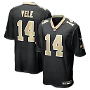 Zennovawear Devaughn Vele New Orleans Saints Team Game Jersey - Black
