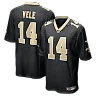 Zennovawear Devaughn Vele New Orleans Saints Team Game Jersey - Black