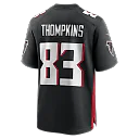 Zennovawear Deven Thompkins Atlanta Falcons Team Game Jersey - Black
