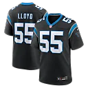 Zennovawear Devin Lloyd Carolina Panthers Team Game Jersey - Black