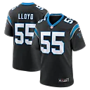 Zennovawear Devin Lloyd Carolina Panthers Team Game Jersey - Black