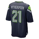 Zennovawear Devon Witherspoon Seattle Seahawks Game Jersey - College Navy