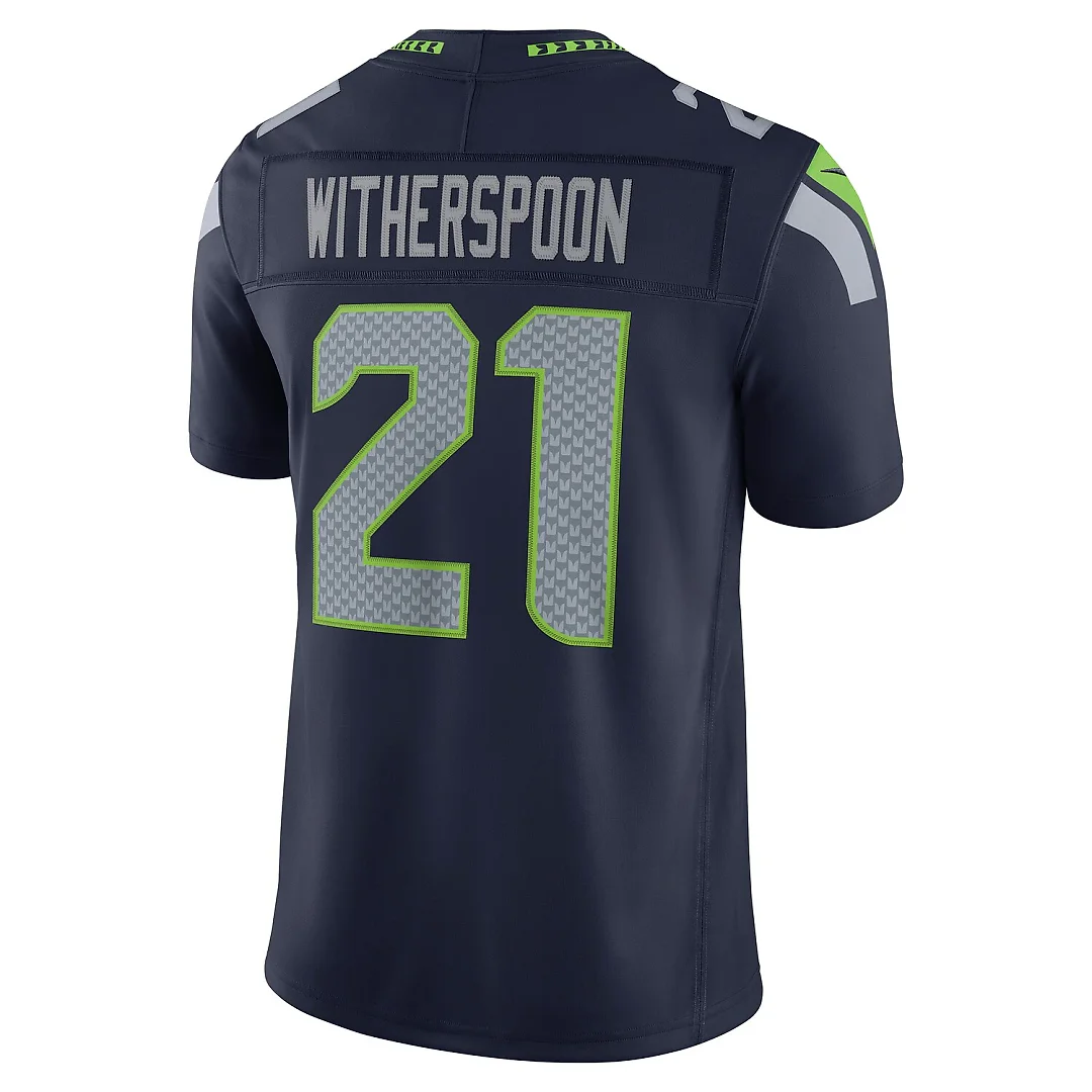 Zennovawear Devon Witherspoon Seattle Seahawks Team Vapor FUSE. Stitched Limited Jersey - College Navy