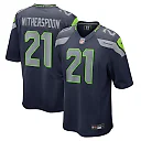 Zennovawear Devon Witherspoon Seattle Seahawks Game Jersey - College Navy