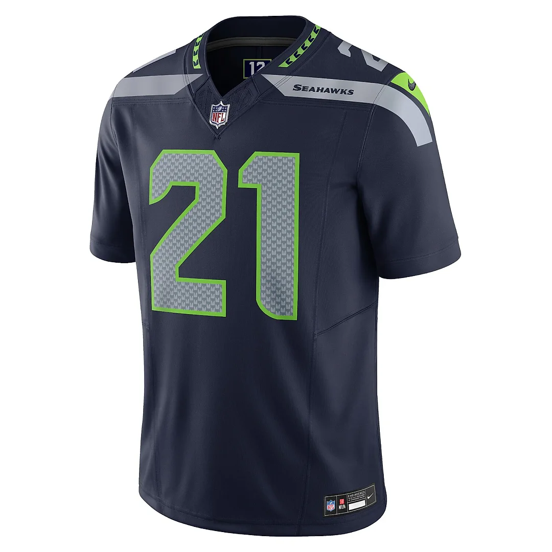 Zennovawear Devon Witherspoon Seattle Seahawks Vapor FUSE. Limited Jersey - Navy