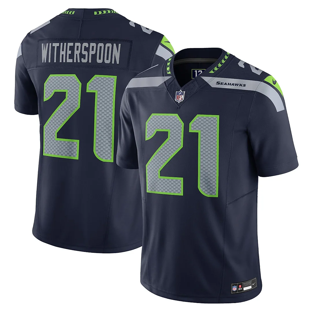 Zennovawear Devon Witherspoon Seattle Seahawks Vapor FUSE. Limited Jersey - Navy
