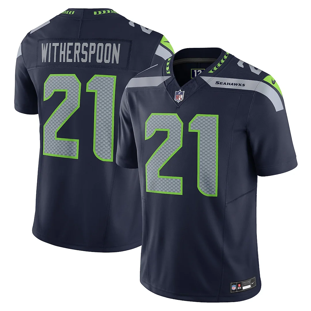 Zennovawear Devon Witherspoon Seattle Seahawks Vapor FUSE. Limited Jersey - Navy