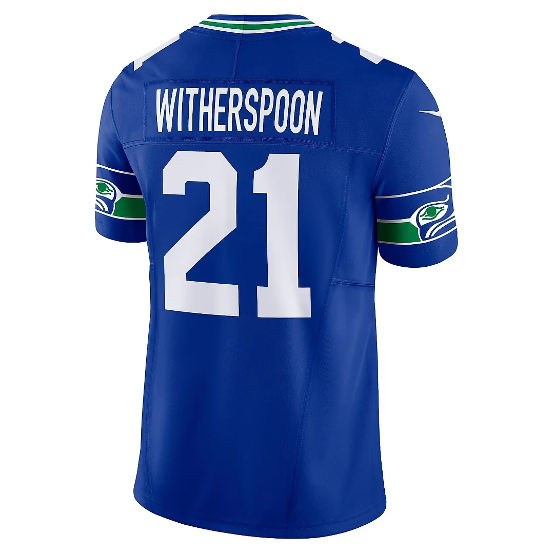 Zennovawear Devon Witherspoon Seattle Seahawks Alternate Vapor FUSE. Limited Jersey - Royal