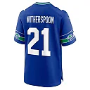 Zennovawear Devon Witherspoon Seattle Seahawks Throwback Player Game Jersey - Royal