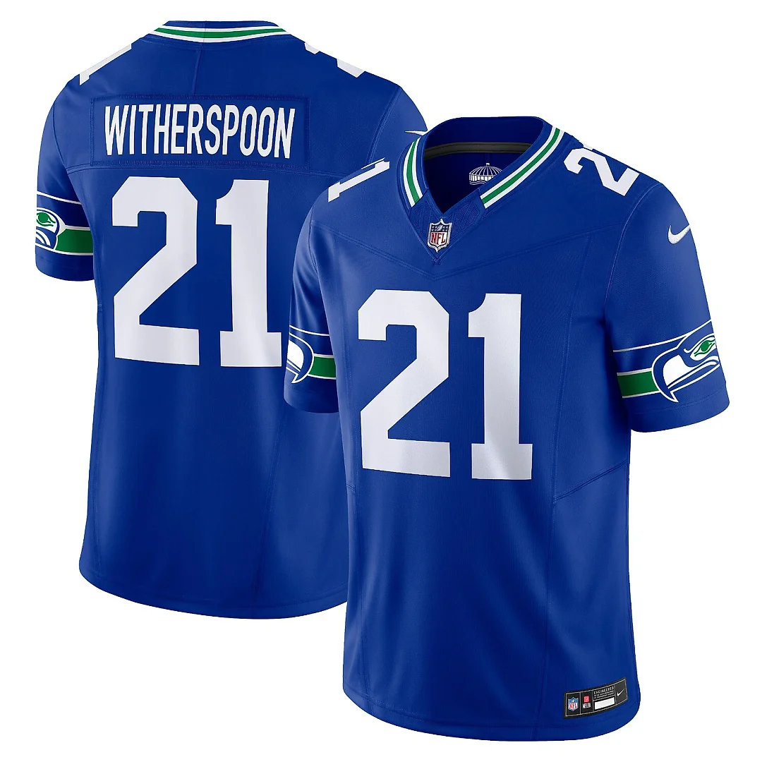 Zennovawear Devon Witherspoon Seattle Seahawks Alternate Vapor FUSE. Limited Jersey - Royal