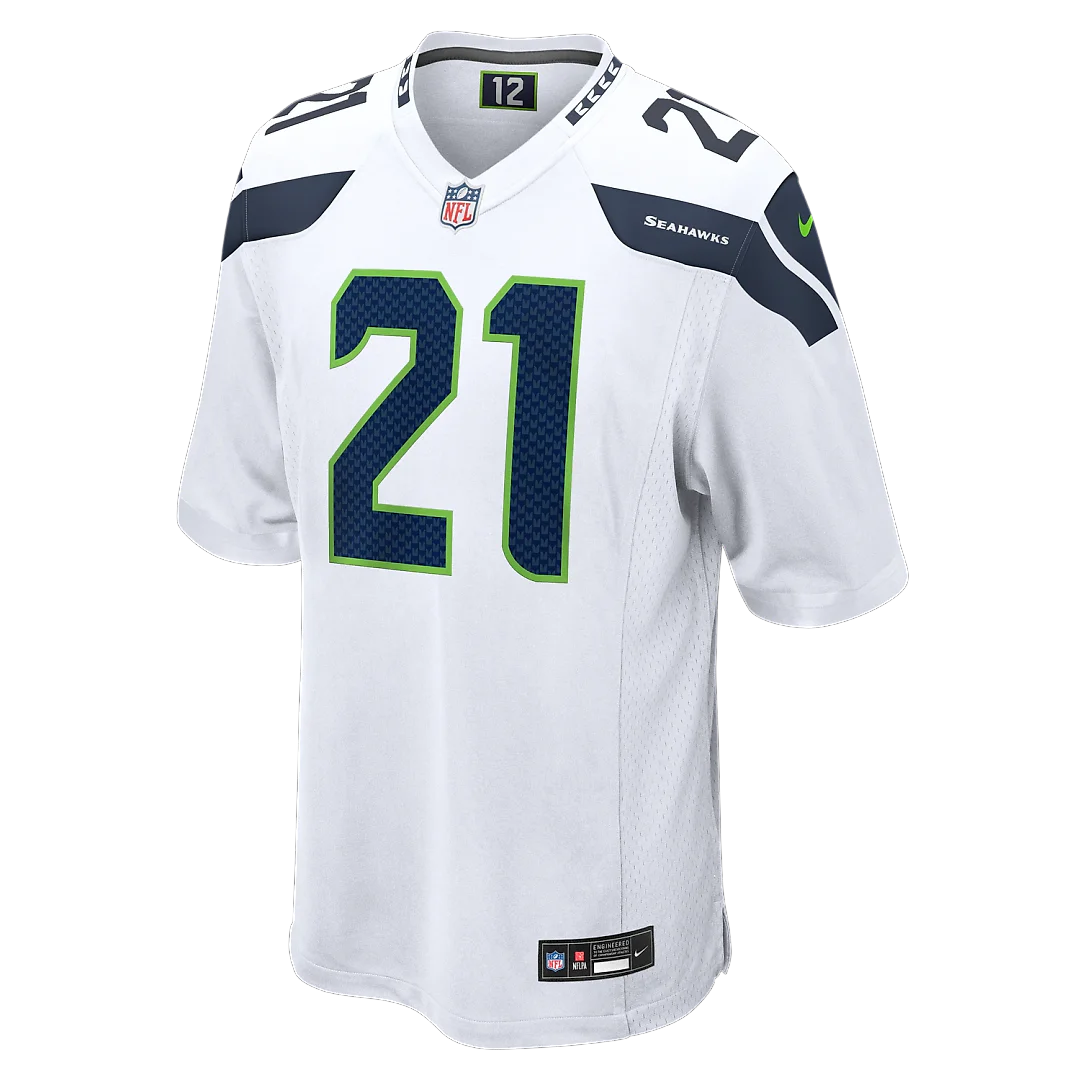 Zennovawear Devon Witherspoon Seattle Seahawks Game Jersey - White
