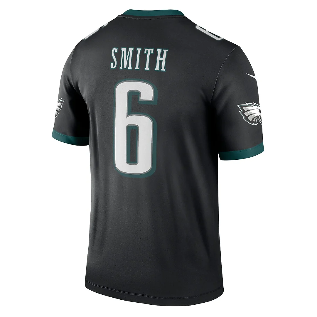 Zennovawear DeVonta Smith Philadelphia Eagles Legend Player Performance Top - Black