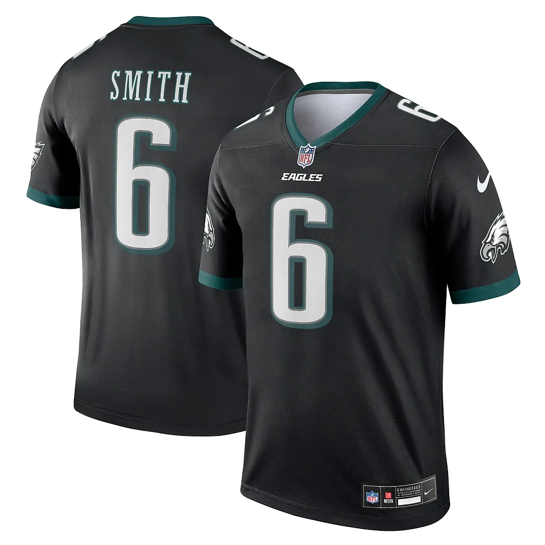 Zennovawear DeVonta Smith Philadelphia Eagles Legend Player Performance Top - Black