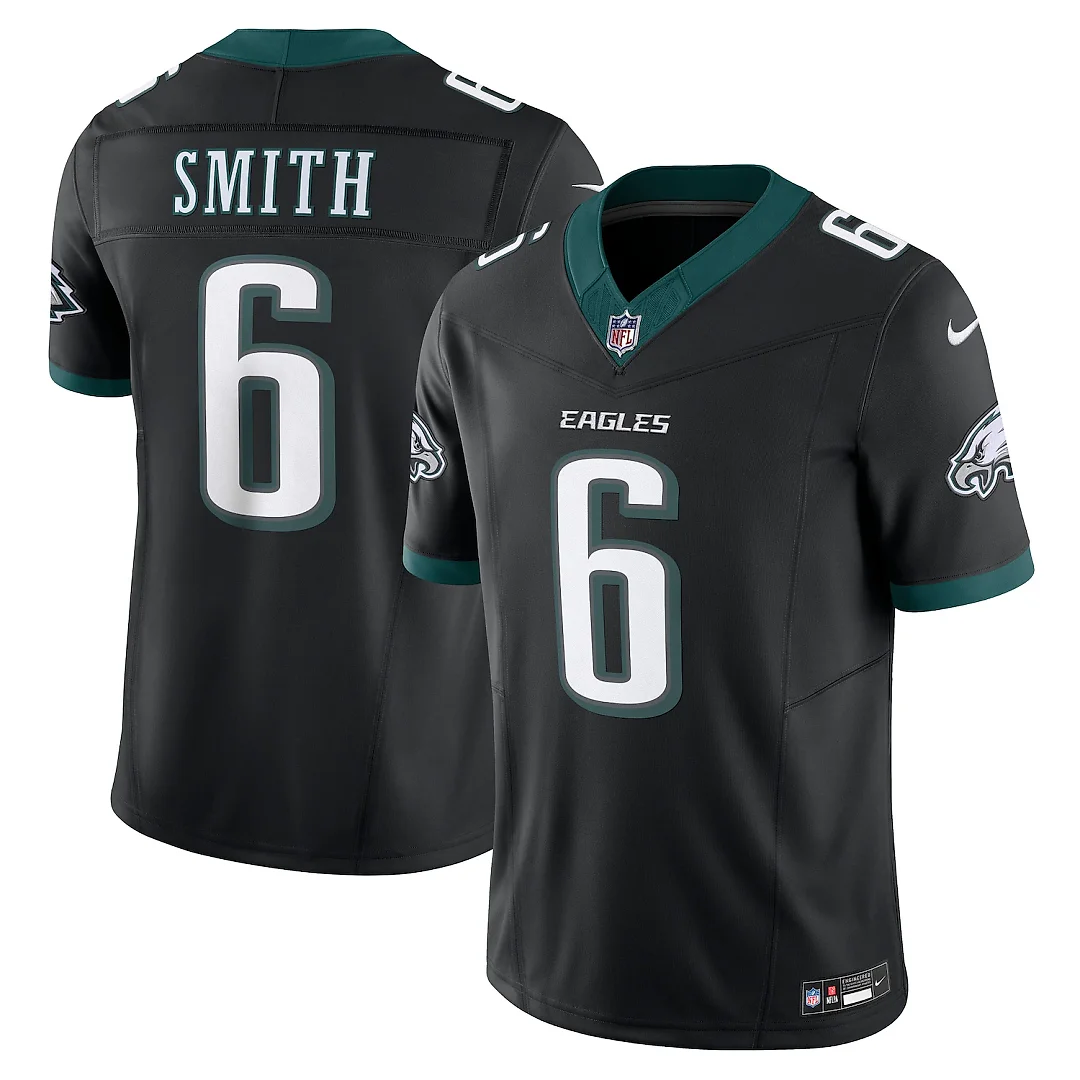 Zennovawear DeVonta Smith Philadelphia Eagles Alternate Vapor FUSE. Limited Jersey - Black