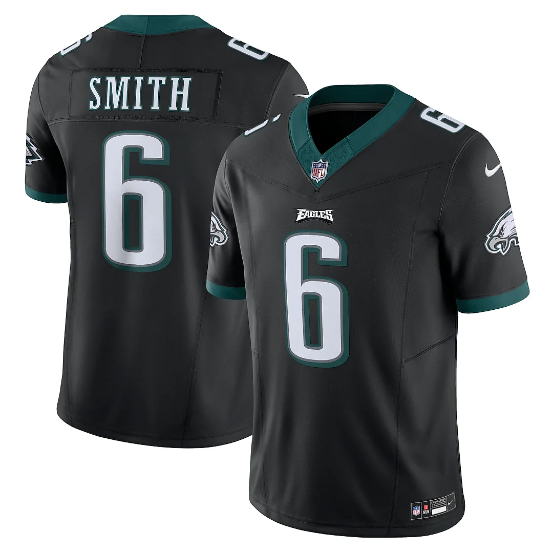 Zennovawear DeVonta Smith Philadelphia Eagles Vapor FUSE. Limited Jersey - Black