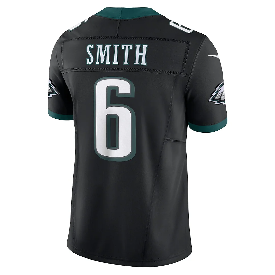 Zennovawear DeVonta Smith Philadelphia Eagles Alternate Vapor FUSE. Limited Jersey - Black