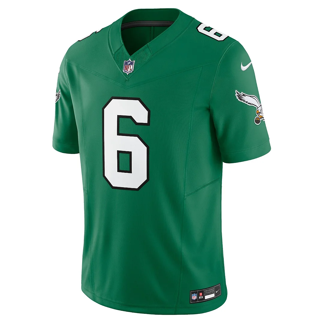 Zennovawear DeVonta Smith Philadelphia Eagles Vapor FUSE. Limited Jersey - Kelly Green