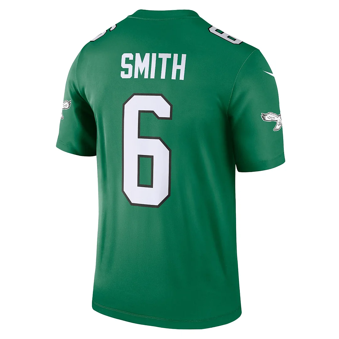 Zennovawear DeVonta Smith Philadelphia Eagles Legend Player Performance Top - Kelly Green